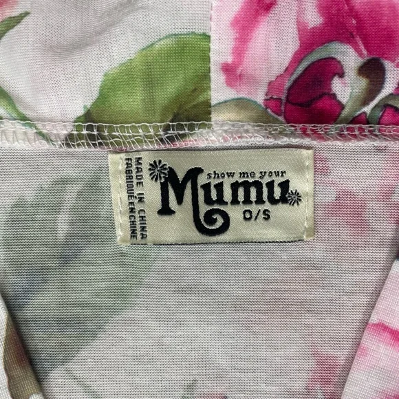 EUC Show Me Your MuMu “Brie” Floral Robe Garden of Blooms - Picture 10 of 11